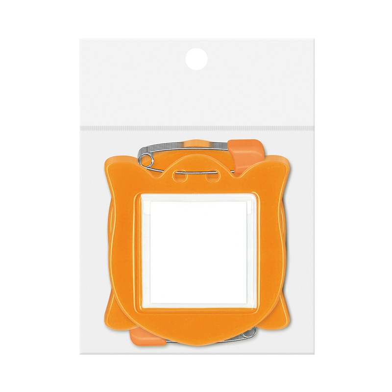 共栄プラスチック チューリップ型名札 オレンジ 10枚パック C-71-10-O 1パック（ご注文単位1パック）【直送品】