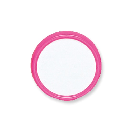 共栄プラスチック 丸型名札 大 ピンク MA-3-P 1個（ご注文単位10個）【直送品】