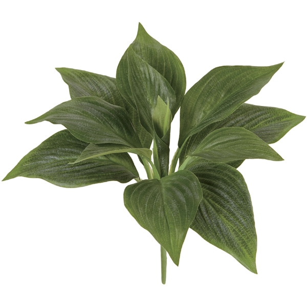 東京堂 造花 フレッシュホスタリーフブッシュ FG3960 グリーン 1本(ご注文単位1本)【直送品】