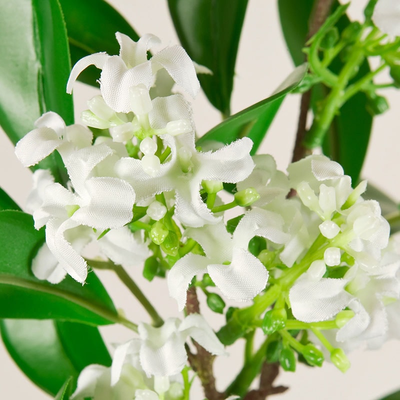 東京堂 造花 シルクジャスミン FM1804 ホワイト 1本（ご注文単位1本