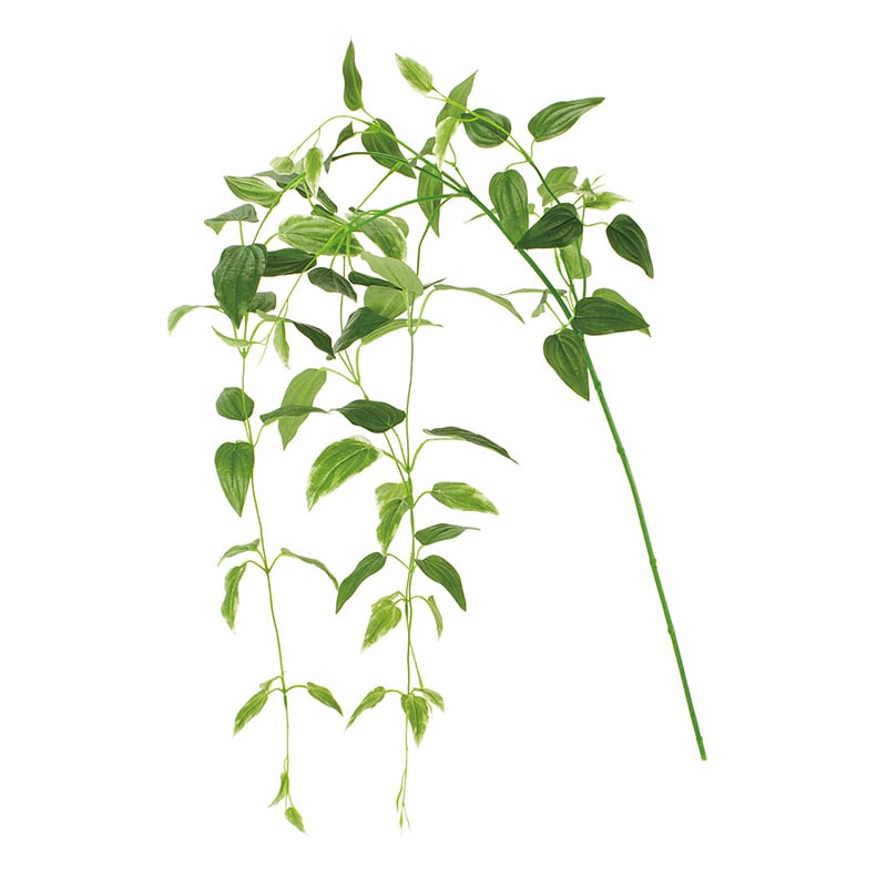 東京堂 造花 リキュウソウバイン FG301235 ホワイトグリーン 1本(ご注文単位1本)【直送品】