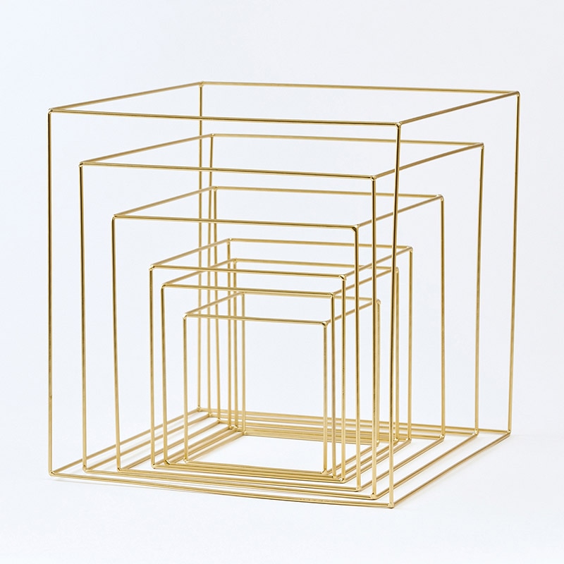 東京堂 ディスプレイ什器 ワイヤーキューブセット XU000020 1