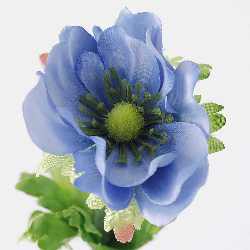 専用＊ブルーグリーンアネモネ＆ミニアジサイ フェイクスワッグ