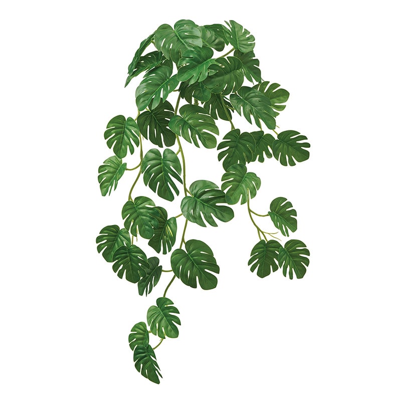 東京堂 造花 ミニモンステラバイン グリーン FG001234 1本(ご注文単位1本)【直送品】