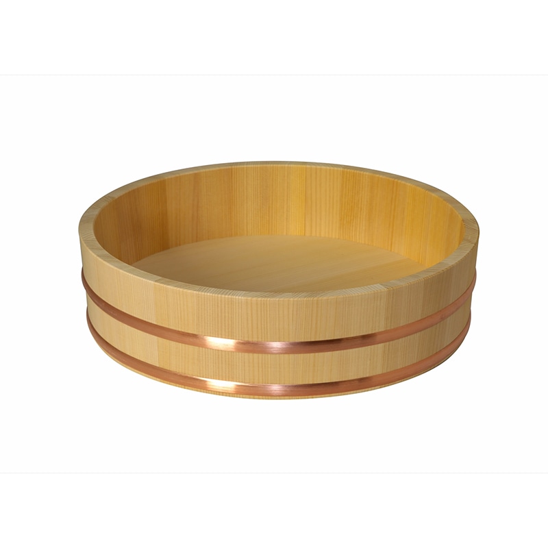 エムテートリマツ 椹・寿司桶 360mm 026100020 1個(ご注文単位1個)【直送品】