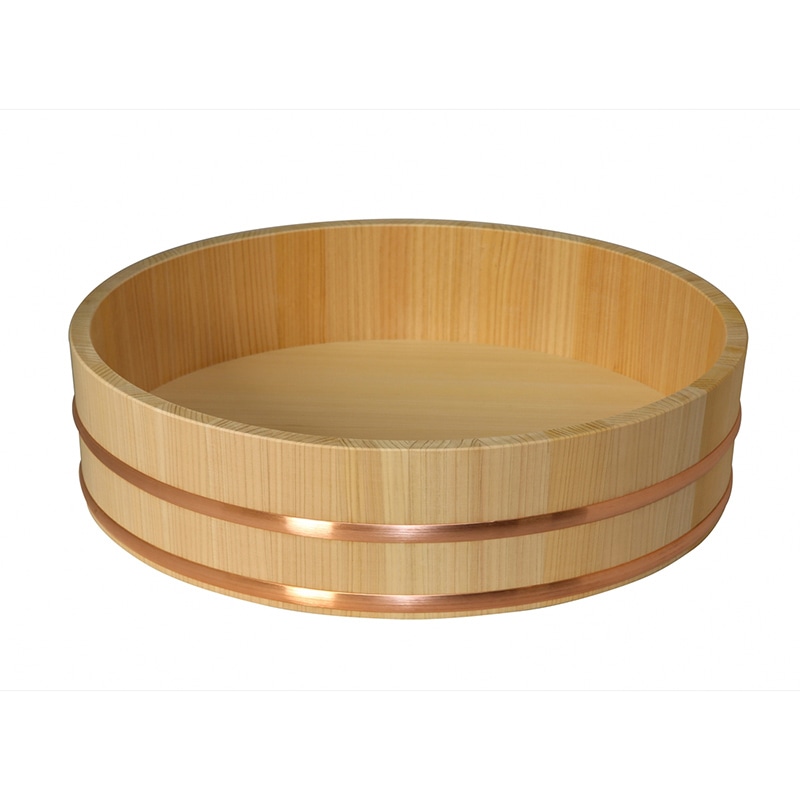 エムテートリマツ 椹・寿司桶 420mm 026100022 1個(ご注文単位1個)【直送品】