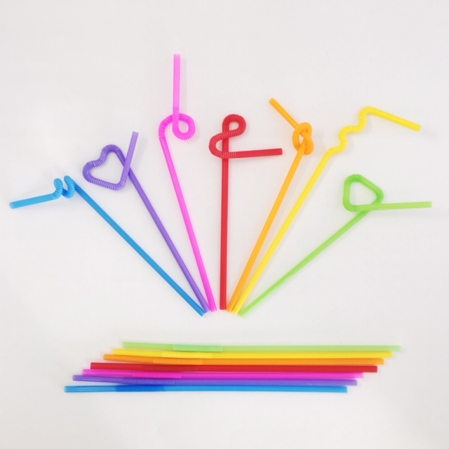 羽柴化成工業 フレックスストロー アメージングストロー 6×27 裸 7色 200本/袋