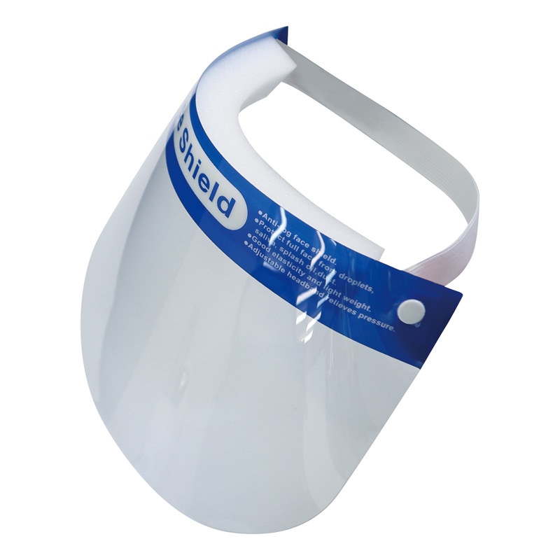 カーボーイ フェイスシールド 1枚入り FM-45 1束（ご注文単位1束