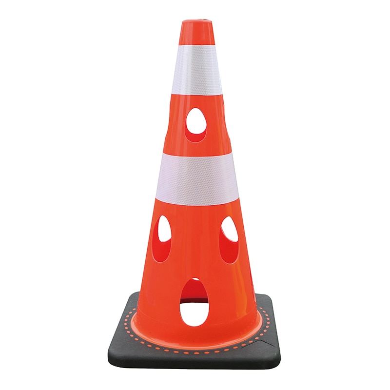 カーボーイ 穴あきコーン CHR-700RE レッド 1個（ご注文単位1個