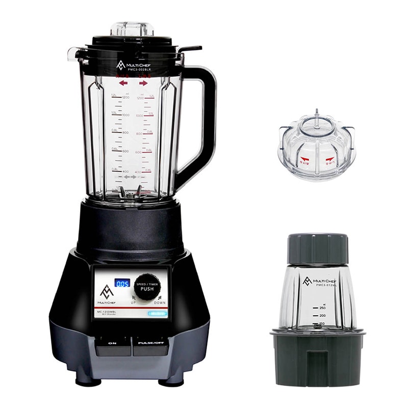 三栄コーポレーション マルチシェフ 3スピードミルブレンダー MC-125DMBL 1個(ご注文単位1個)【直送品】