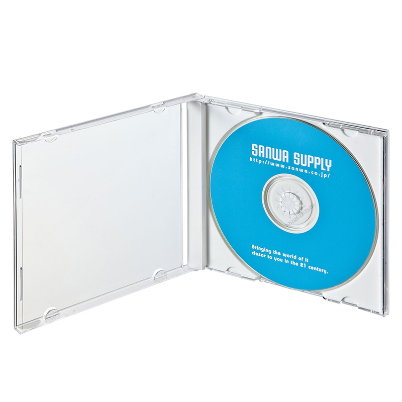 サンワサプライ Blu-ray・DVD・CDケース FCD-PN10WN ホワイト 1