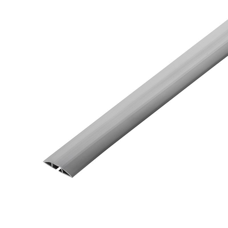 (まとめ)サンワサプライ ケーブルカバー(グレー、1m) CA-R30GY〔×10セット〕 まとめ)サンワサプライ ケーブルカバー(グレー、1m) CA-R50GY×3