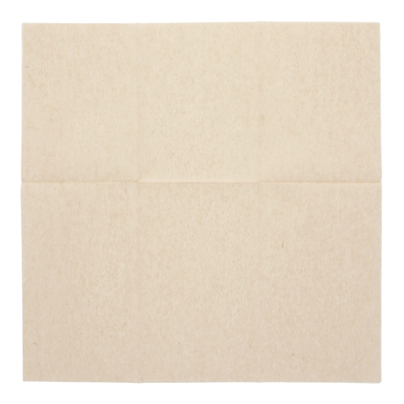 イデシギョー 紙ナプキン 6折 ポリ入 ストレート 未晒 100枚/袋