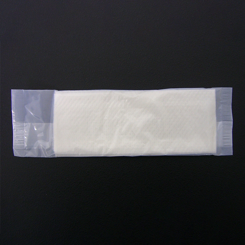 イデシギョー おしぼり 乳白いずみ 平型 100枚/袋(ご注文単位32袋)【直送品】