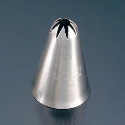 パティシエール 18-8 口金(星)PP-561 φ10 1個(ご注文単位1個)【直送品】