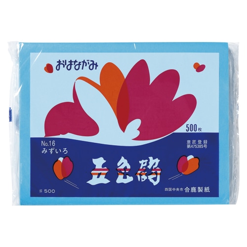 五色鶴 おはながみ しろ No.12 500枚/束 002103361 包装用品