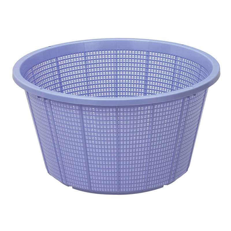 新輝合成 アシスト 丸型ザル（手なし）30型 ブルー 1個（ご注文単位1個