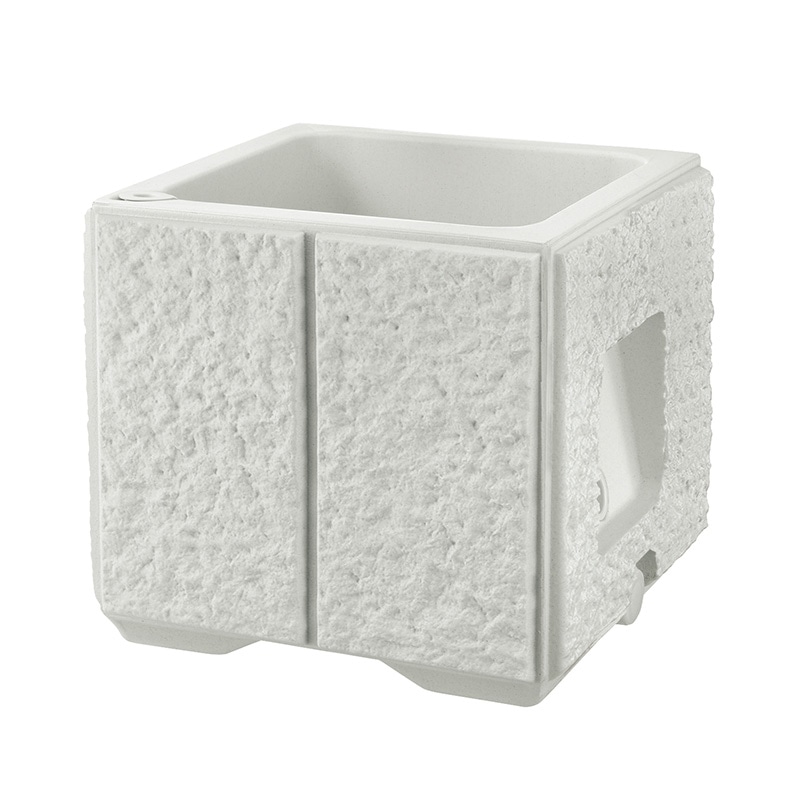 リッチェル タウンプランターWS　角 45型　石はだ 81213 1個（ご注文単位1個）【直送品】