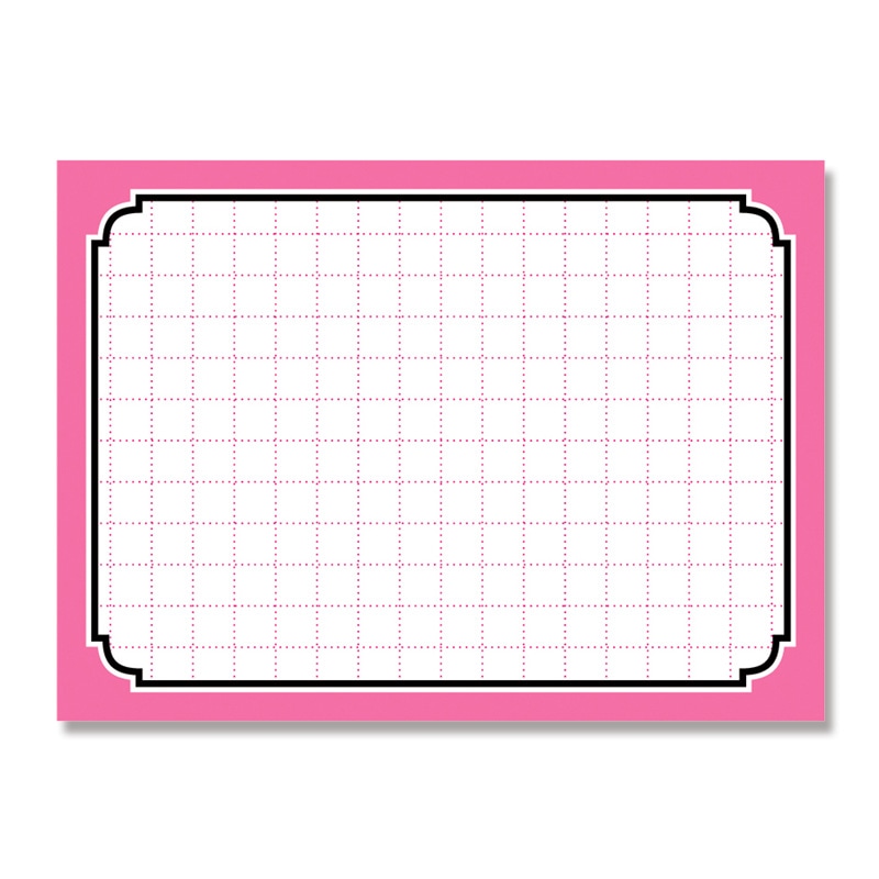 ケース販売HEIKO 抜型カード フキダシ S ピンク 007233501 1ケース(50枚入×90束 合計4500枚) S ピンク マス目カード 1パック(50枚) HEIKO 通販モノタロウ