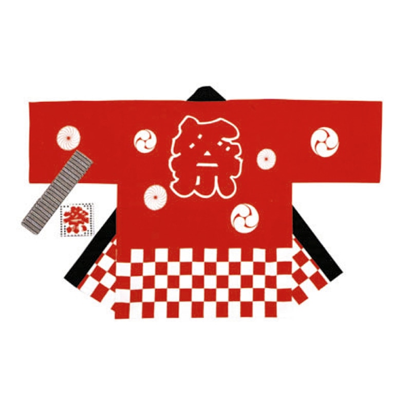 神堂 新飾りミニうちわ 花火／祭 09851 50枚/束（ご注文単位1束