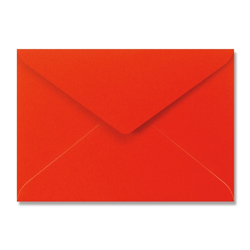 ササガワ 洋2封筒 8枚袋入 16-2021　シグナルレッド 1冊（ご注文単位5冊）【直送品】