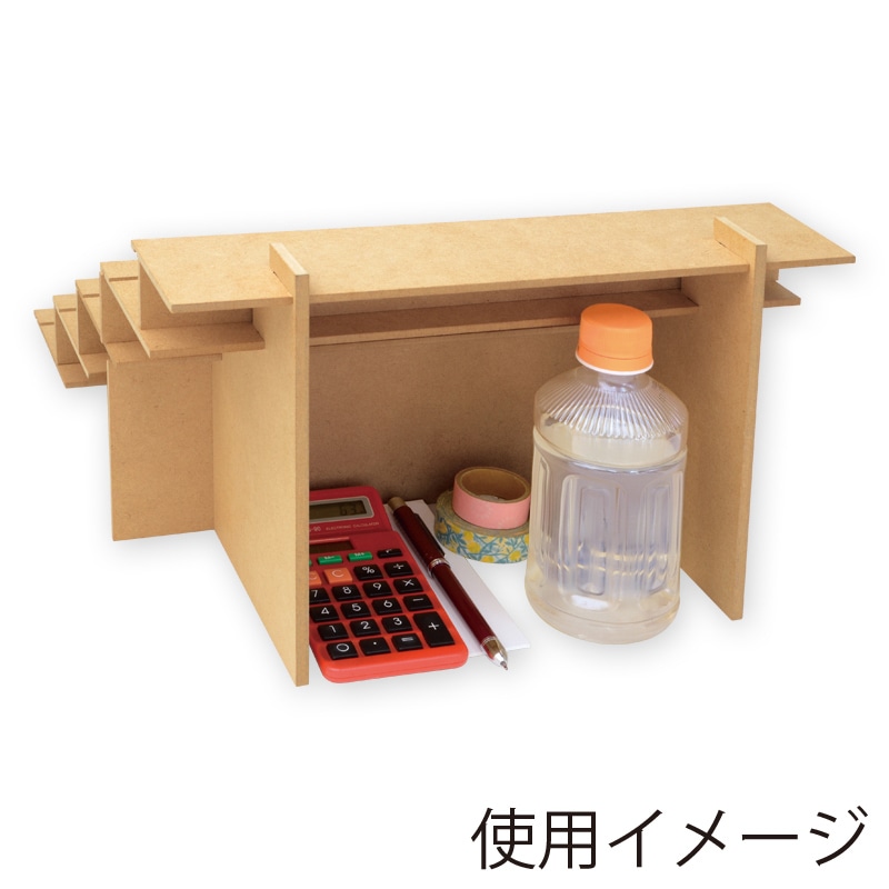 ササガワ 組立式木製飾り棚 2Way 44-5850 1台（ご注文単位1台）【直送