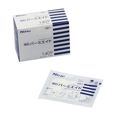 優肌パーミエイド 1409 6cm×9cm 100枚 1個(ご注文単位1個)【直送品】