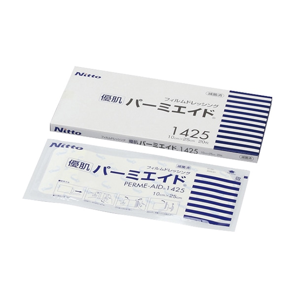 優肌パーミエイド 1425 10cm×25cm 20枚 1個(ご注文単位1個)【直送品】