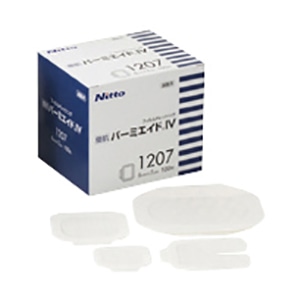 ドレッシング ニトリート 優肌 パーミエイドIV 1207 6×7cm 100入 1個(ご注文単位1個)【直送品】