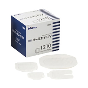 ドレッシング ニトリート 優肌 パーミエイドIV 1210 10×12cm 50入 1個(ご注文単位1個)【直送品】