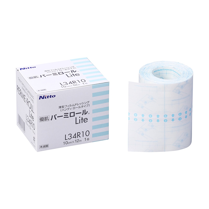優肌パーミロールLite L34R10 10cm×12m 1巻 1個(ご注文単位1個)【直送品】
