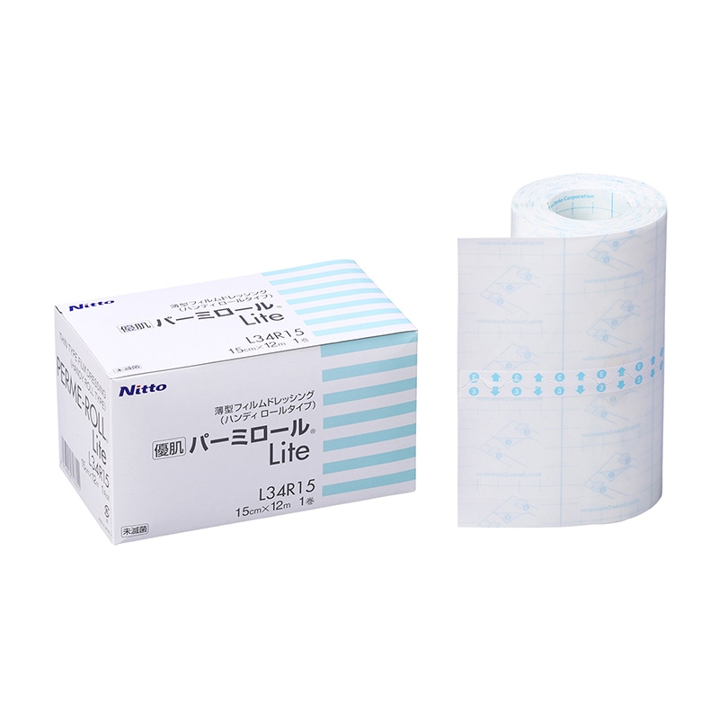 優肌パーミロールLite L34R15 15cm×12m 1巻 1個(ご注文単位1個)【直送品】