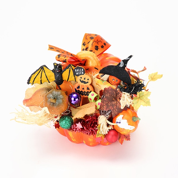 フローレックス デラックスパンプキンアレンジ 小 HW-1579 1個(ご注文単位1個)【直送品】