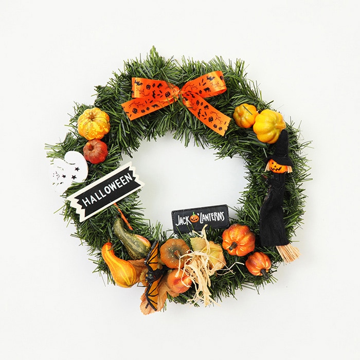 フローレックス ハロウィン リース HW-1632 1個(ご注文単位1個)【直送品】