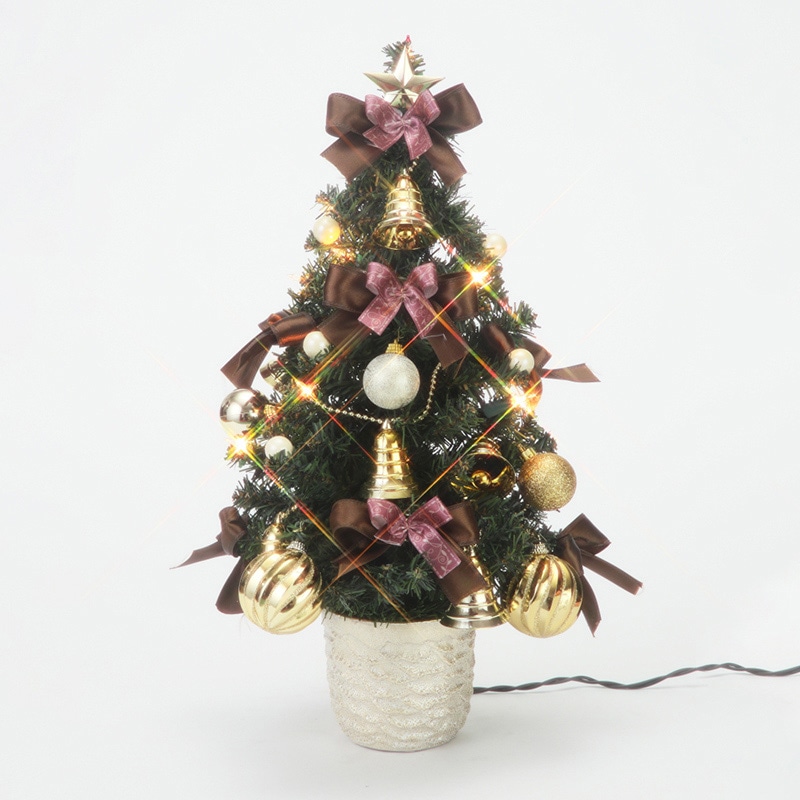 フローレックス クリスマス プレミアム陶器ツリー 45cm XT-640 1本(ご注文単位1本)【直送品】