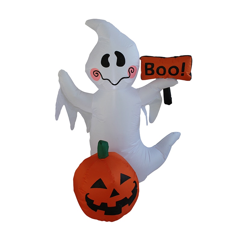 フローレックス エアーディスプレイ BOOゴースト&パンプキン 120cm HW-294 1個(ご注文単位1個)【直送品】