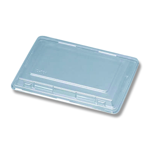 エフピコ 折箱 WPS角 本体蓋付き 270-270V エコ 赤焼板目黒 10枚/袋