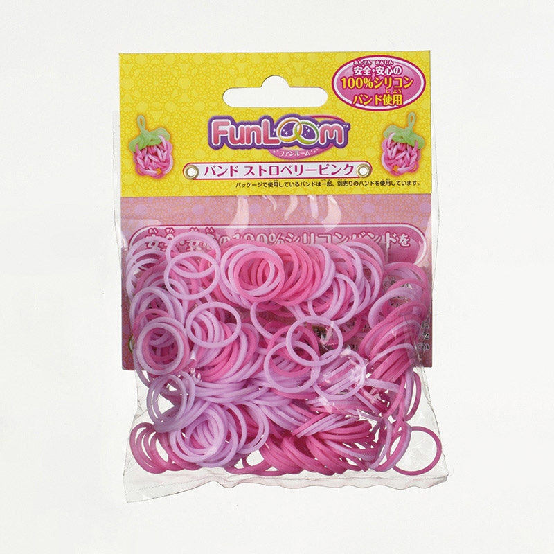 ハナヤマ ファンルーム バンド ストロベリーピンク 1個(ご注文単位24個)【直送品】
