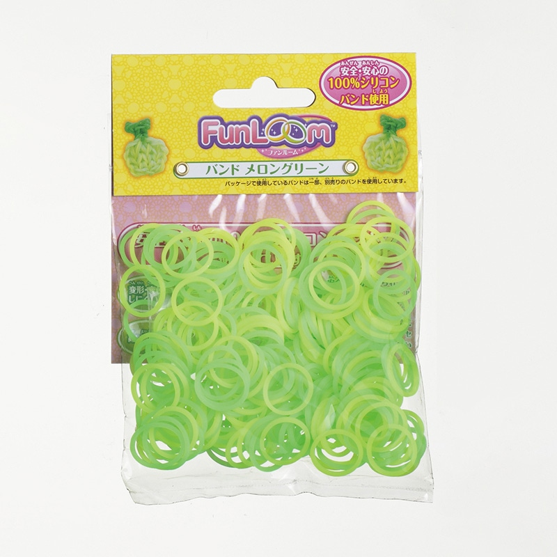 ハナヤマ ファンルーム バンド メロングリーン 1個(ご注文単位24個)【直送品】