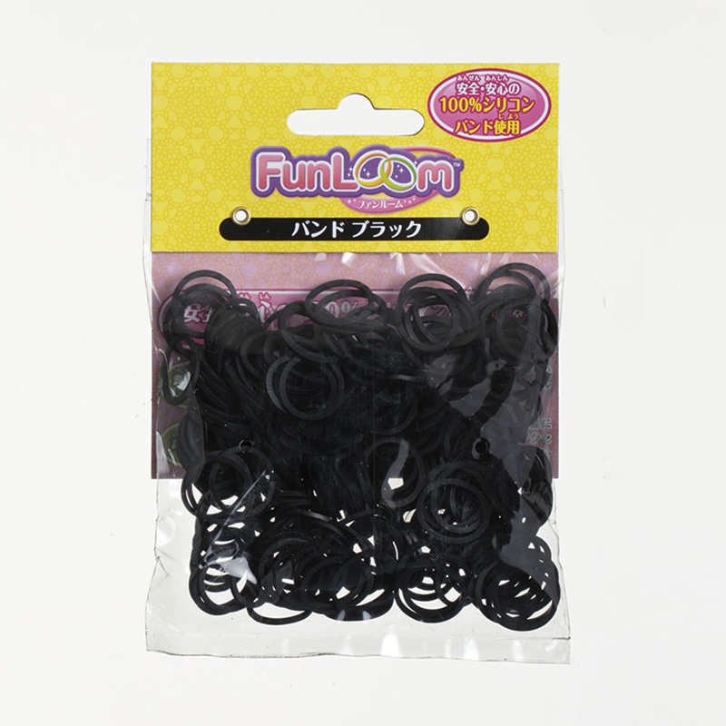 ハナヤマ ファンルーム バンド ブラック 1個(ご注文単位24個)【直送品】