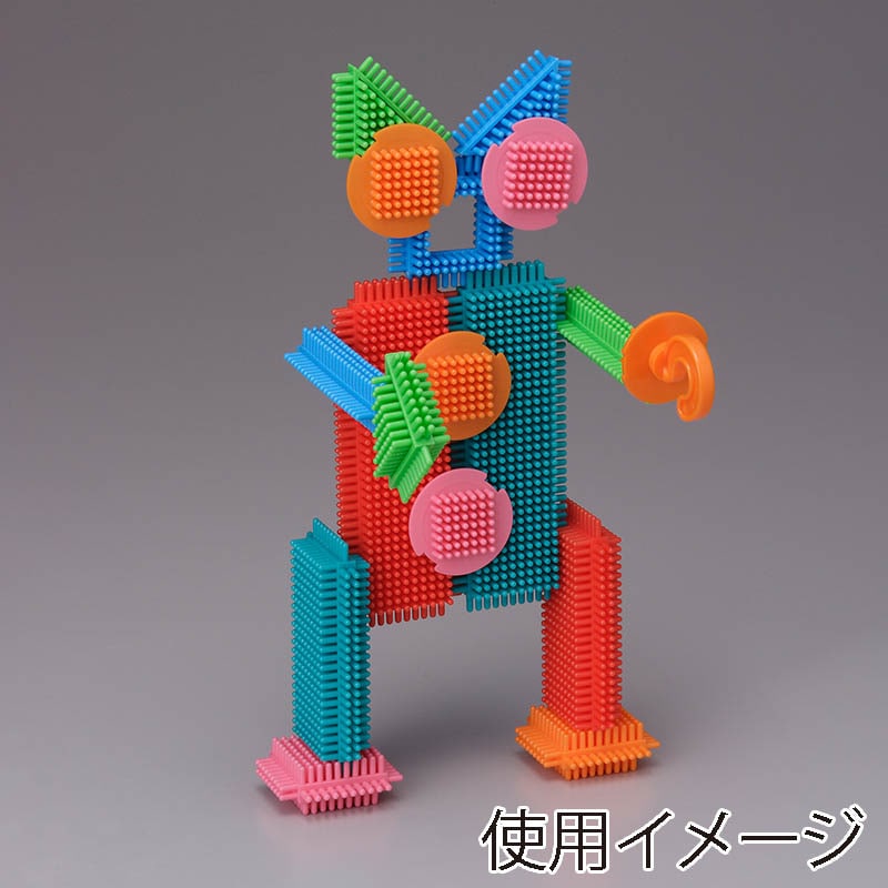 ⚠️最終額　新品未使用　yukiemon ぺたぺたもっきりセット 友愛玩具 ほのぼのペタペタブロック とくとくセット SB235 ブルー MA