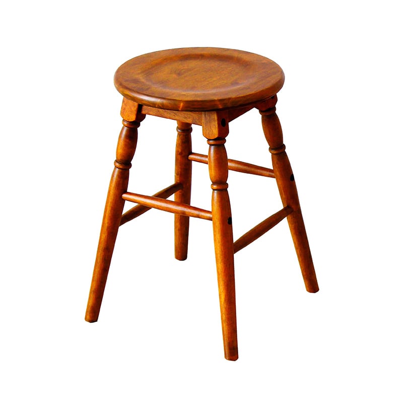 市場 ロースツール hommage Low Stool ブラウン HMS-2666BR 1台(ご注文単位1台)【直送品】