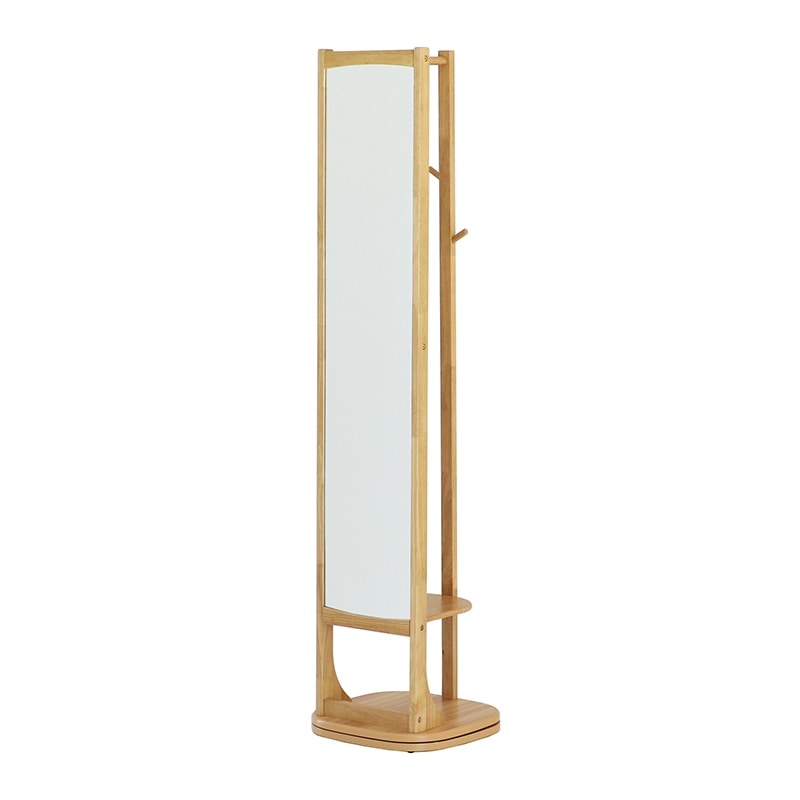 割れない鏡 姿見 防災ミラー 3尺(割れないクン)ブラウン 3尺 ブラウン