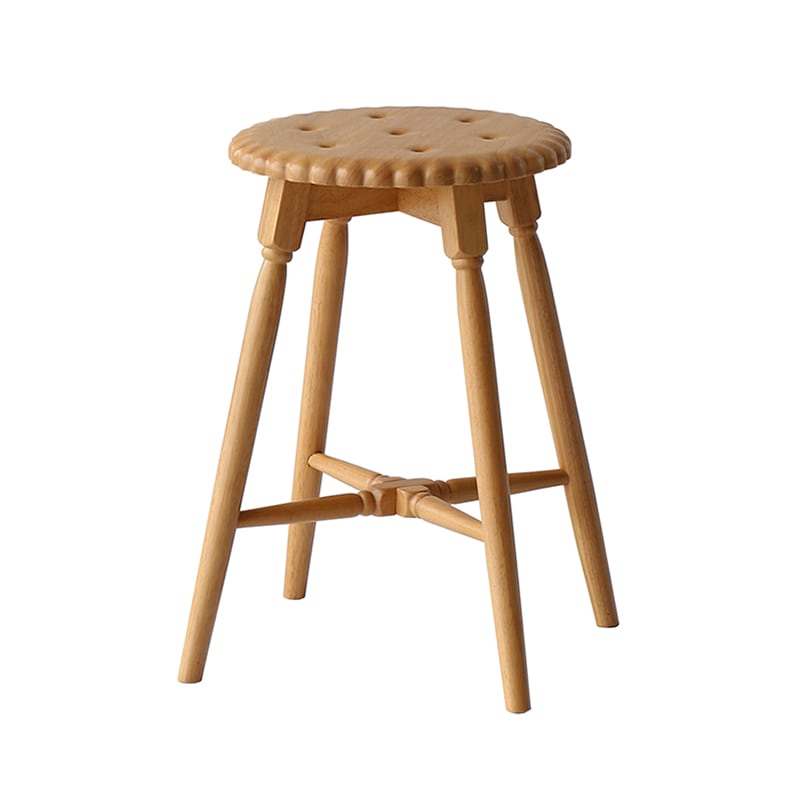 市場 ビスケット スツール ナチュラル PFS-3814NA 1台(ご注文単位1台)【直送品】