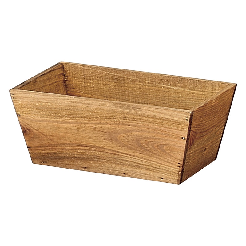 大橋新治商店 ウッドプランター D4号W 63-044 1件(ご注文単位1件)【直送品】