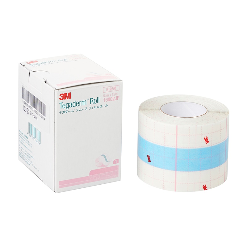 テガダーム スムースロール 16002JP 5cm×12m 1巻 1個(ご注文単位1個)【直送品】