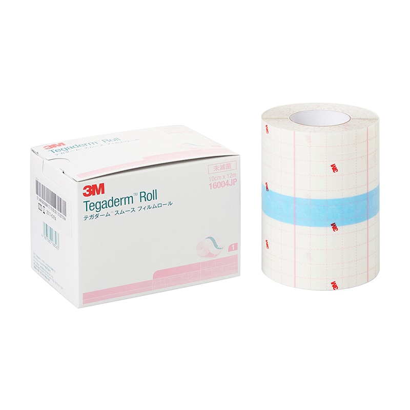 テガダーム スムースロール 16004JP 10cm×12m 1巻 1個(ご注文単位1個)【直送品】