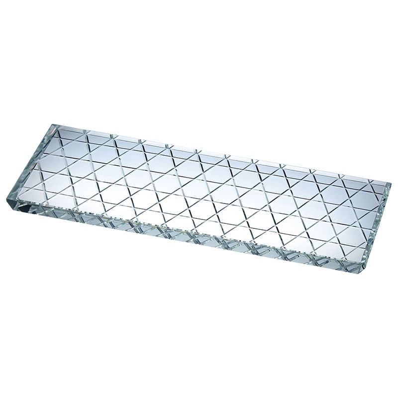 ヤマコー クリスタル切子プレート のぞきなし 08519 1個(ご注文単位1個)【直送品】