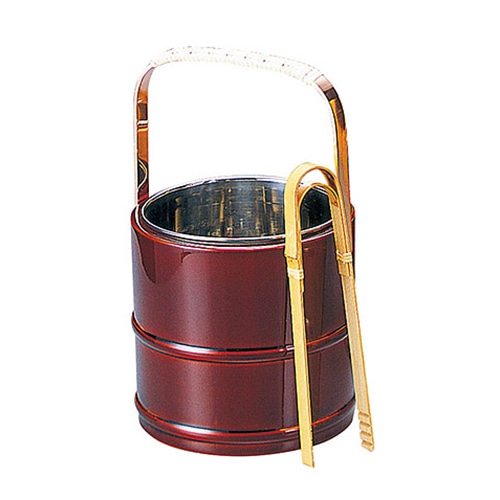 ヤマコー 椹・アイスペール ステンレス中子・トング付 ヤマコー 春慶アイスペール ステンレス中子・トング付 12375 1個