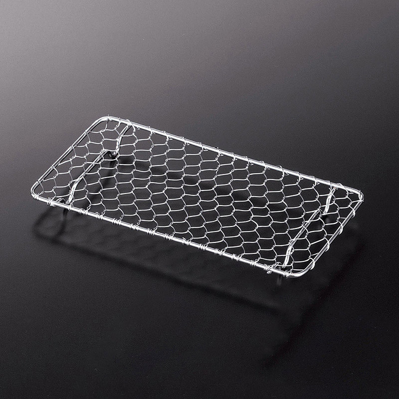 ヤマコー とんかつ用金網　長角　中  18191 1個（ご注文単位1個）【直送品】